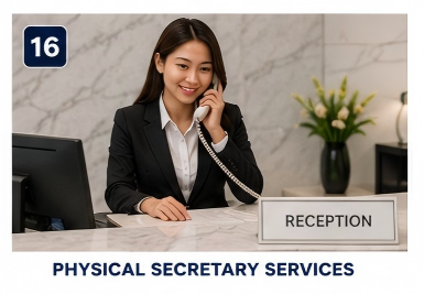 Physical Secretary Services service
